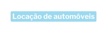 Locação de automóveis